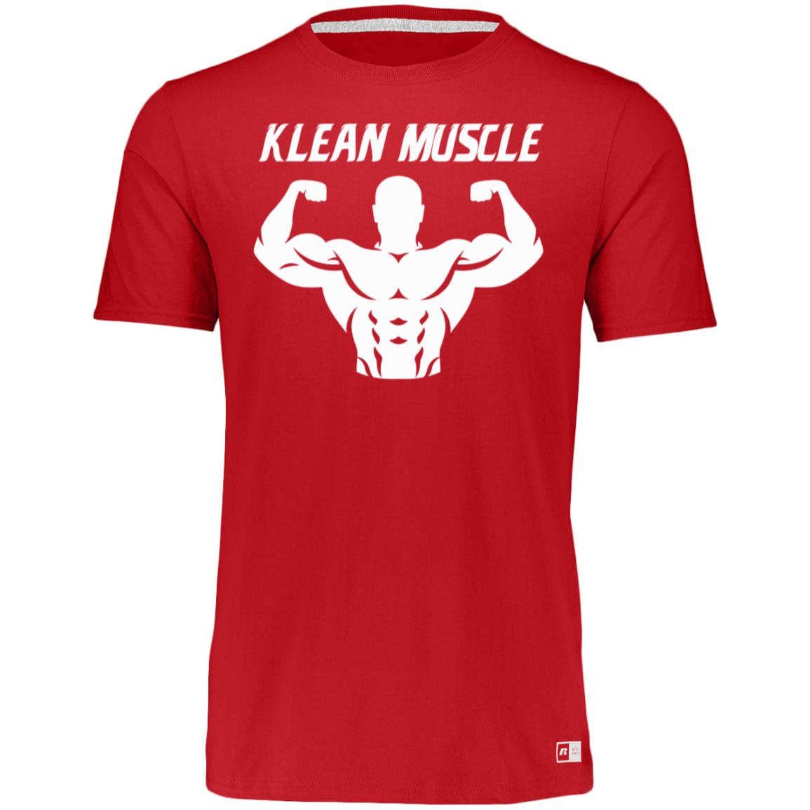 Klean Muscle - Dry-Fit tee  |White