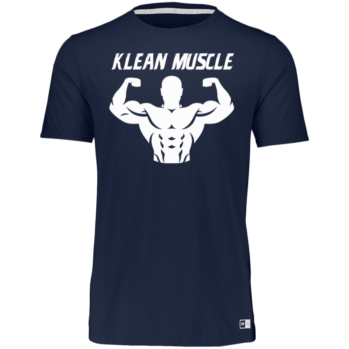 Klean Muscle - Dry-Fit tee  |White